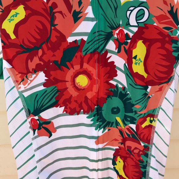 Pearl Izumi Elite Floral Short Sleeve Cycling Jersey Woman’s Size Medium - Picture 4 of 10